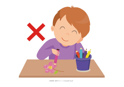 イラスト 英語 てはいけません の文法説明 Langoal